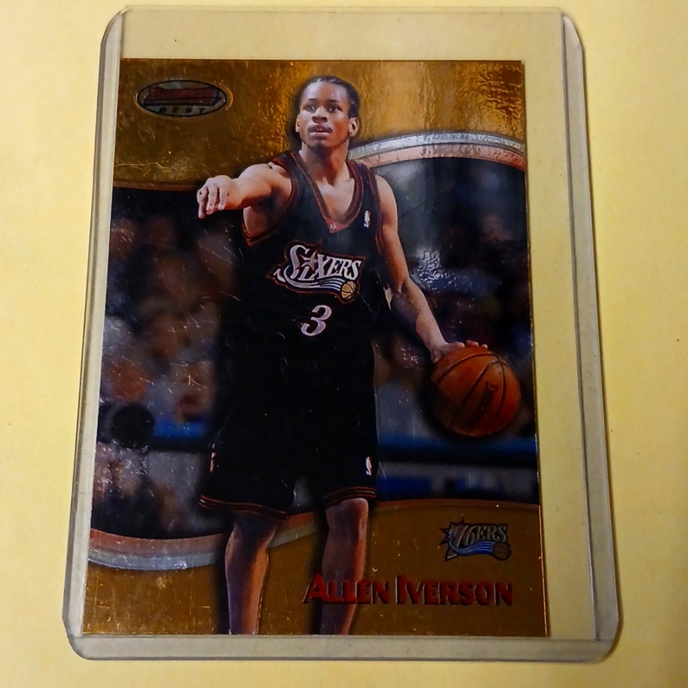 1999 Bowmans Best Allen Iverson Foil Card